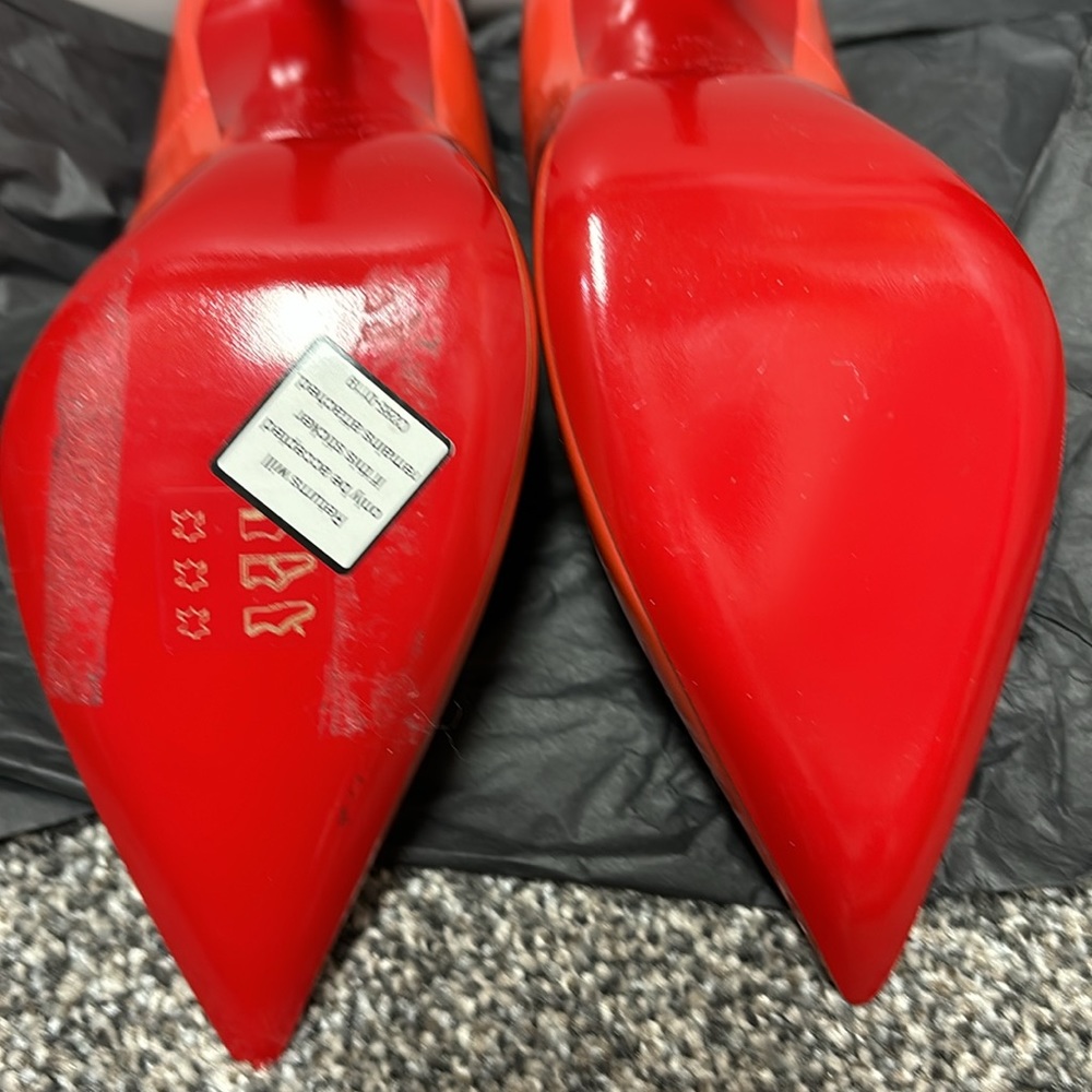 NWOT Christian Louboutin So Kate 120 Barbie Hot Fluor Metal Pink 39 EU Florida - Picture 4 of 8